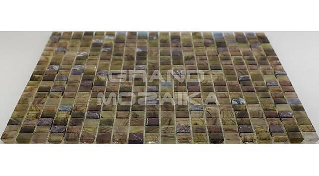 Мозаика из стекла и камня серия Amber