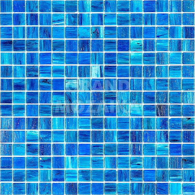 Стеклянная мозаика с авантюрином и смальтой, серия Stella (STN57)