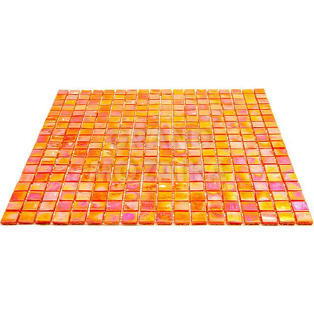 Стеклянная мозаика с добавлением иридия, серия Flicker