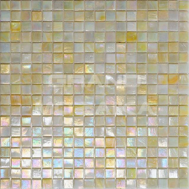 Стеклянная мозаика с добавлением иридия, серия Flicker