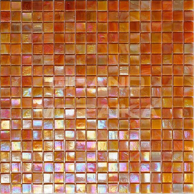 Стеклянная мозаика с добавлением иридия, серия Flicker