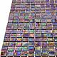 Стеклянная мозаика с добавлением иридия, серия Flicker
