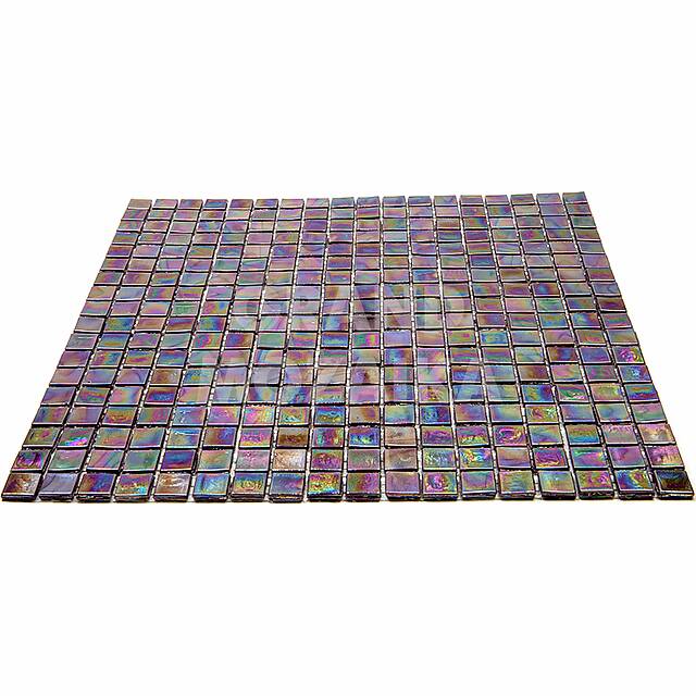 Стеклянная мозаика с добавлением иридия, серия Flicker