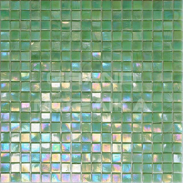 Стеклянная мозаика с добавлением иридия, серия Flicker