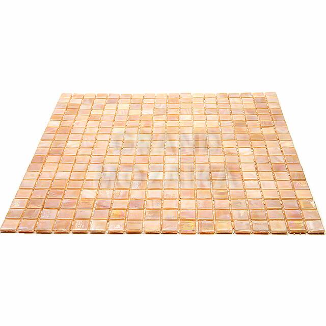 Стеклянная мозаика с добавлением иридия, серия Flicker