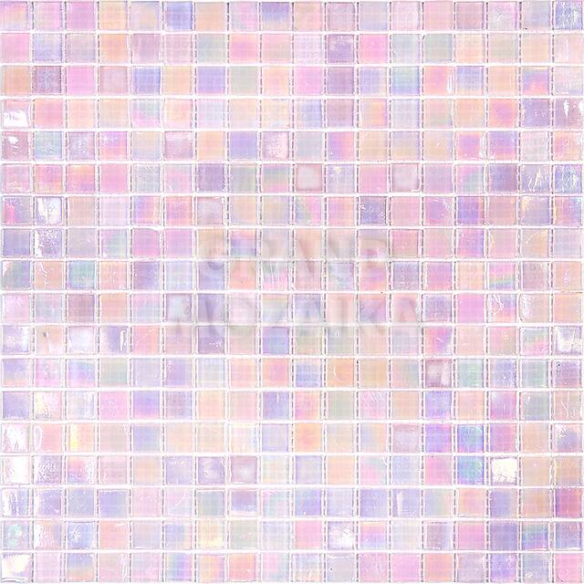 Стеклянная мозаика с добавлением иридия, серия Flicker