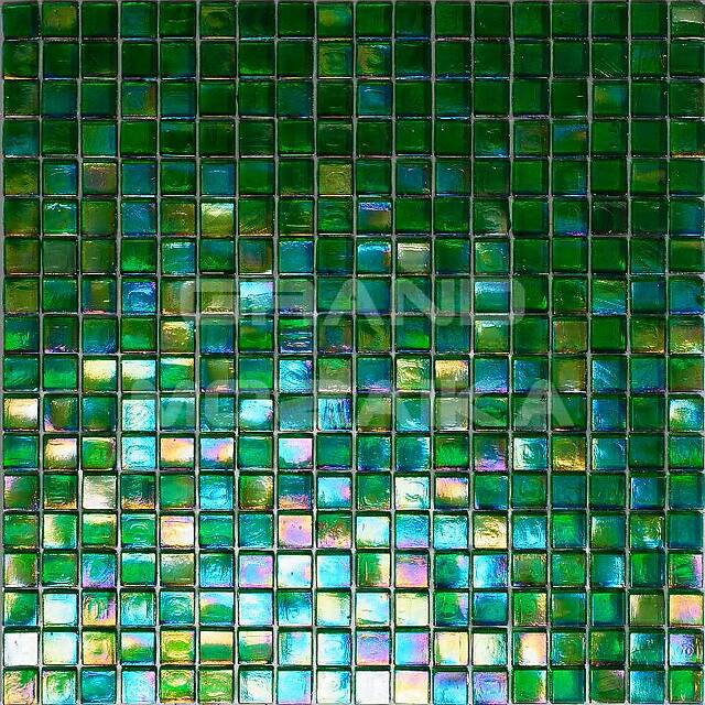 Прозрачная мозаика с добавлением иридия, серия Art