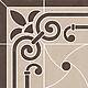 Напольная плитка-декор из керамогранита, серия Версаль