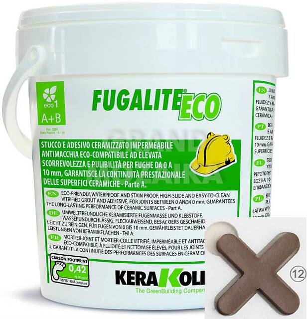 Экологичная эпоксидная затирка Fugalite Eco (12 — Walnut), 3кг
