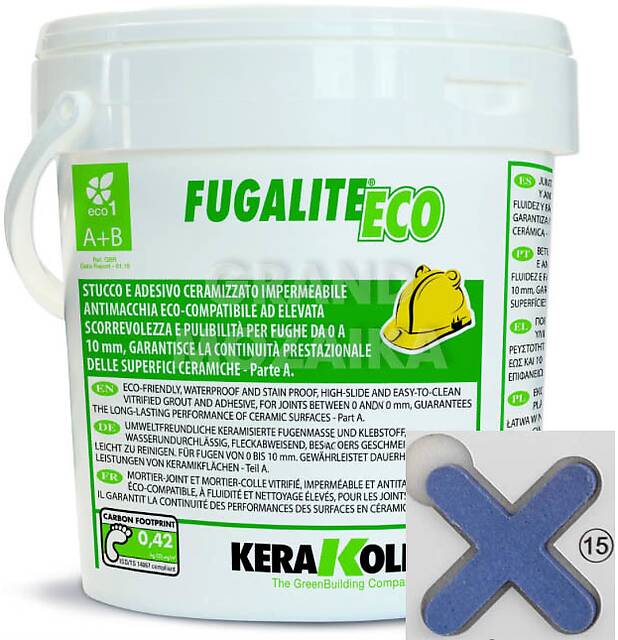 Экологичная эпоксидная затирка Fugalite Eco (15 — Ocean), 3кг
