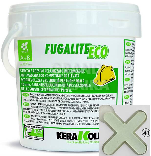 Экологичная эпоксидная затирка Fugalite Eco (41 — Eucalipto), 3кг