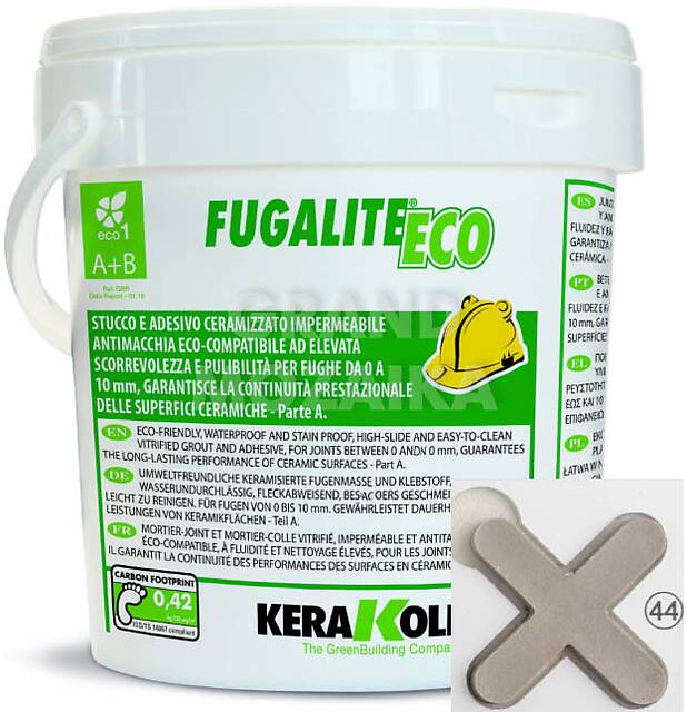 Экологичная эпоксидная затирка Fugalite Eco (44 — Cemento), 3кг