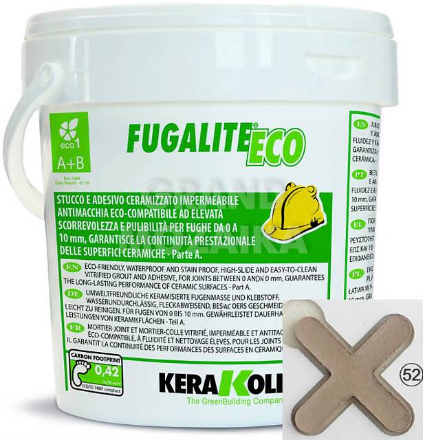 Экологичная эпоксидная затирка Fugalite Eco (52 — Tortora), 3кг