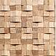 3D мозаика из дуба (масловоск бесцветный)