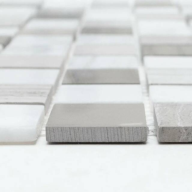 Тонкая мозаика из натурального камня, серия Stone Slim