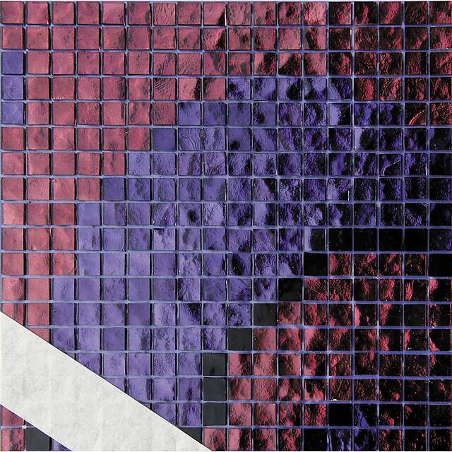 Прозрачная мозаика на фольгированной подложке, серия Beauty