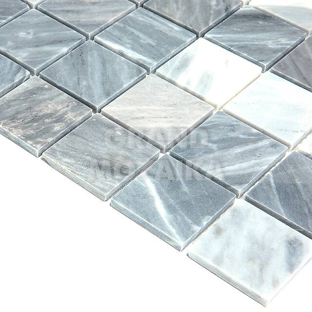 Мозаика из мрамора Bardiglio Nuvolato, серия Adriatica