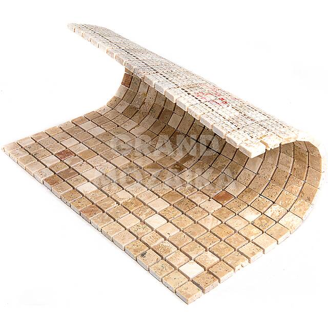 Мозаика из травертина, серия Adriatica
