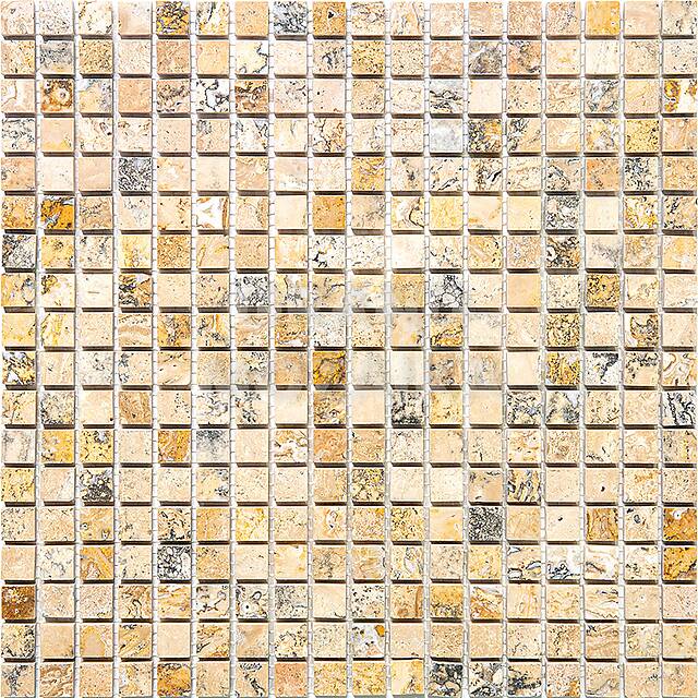 Мозаика из травертина, серия Adriatica