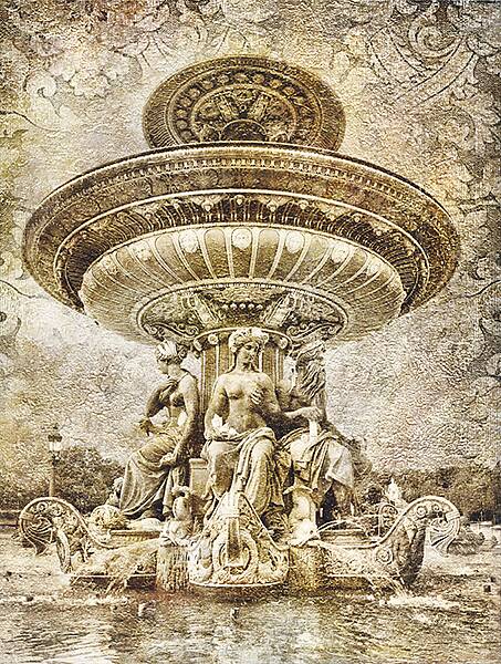 Панно из фотомозаики Античность