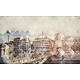 Панно из фотомозаики Город