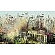 Панно из фотомозаики Город