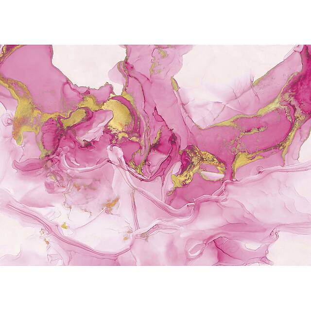 Панно из фотомозаики Красочные разводы