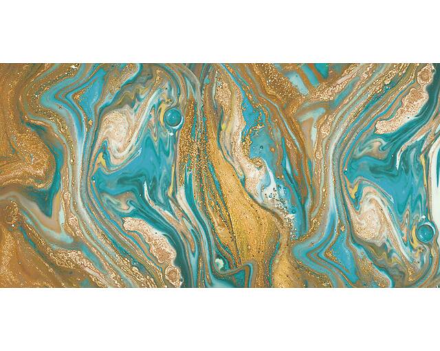 Панно из фотомозаики Красочные разводы