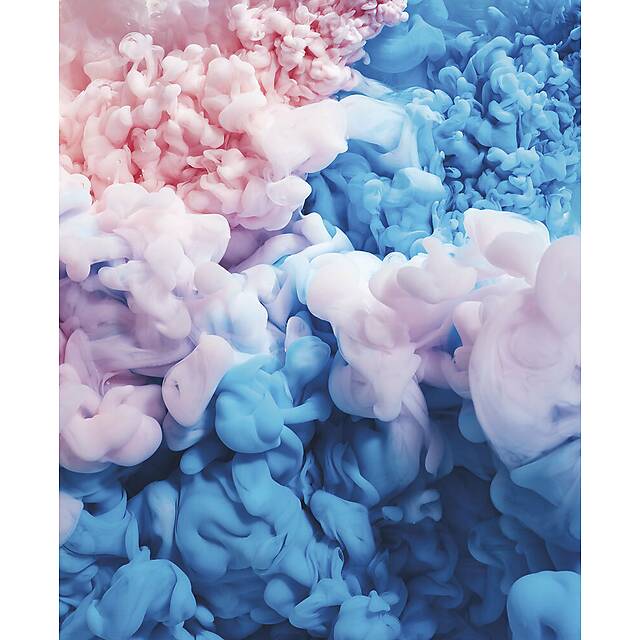 Панно из фотомозаики Красочные разводы