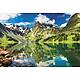 Панно из фотомозаики Горное озеро