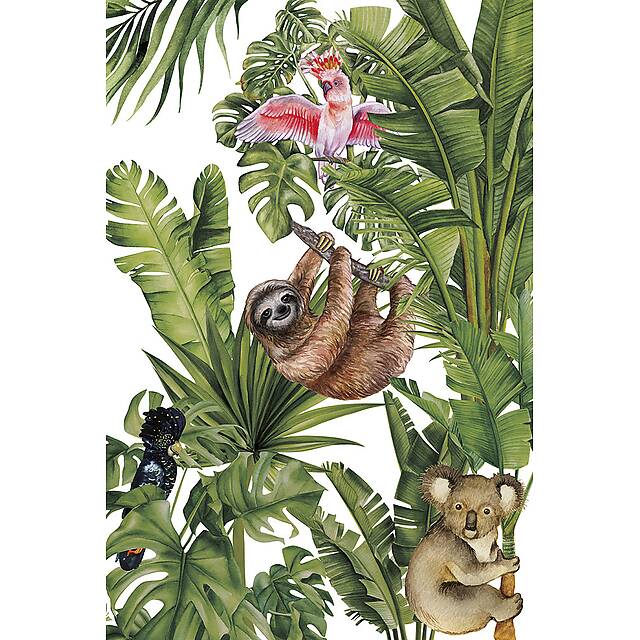 Панно из фотомозаики Тропики