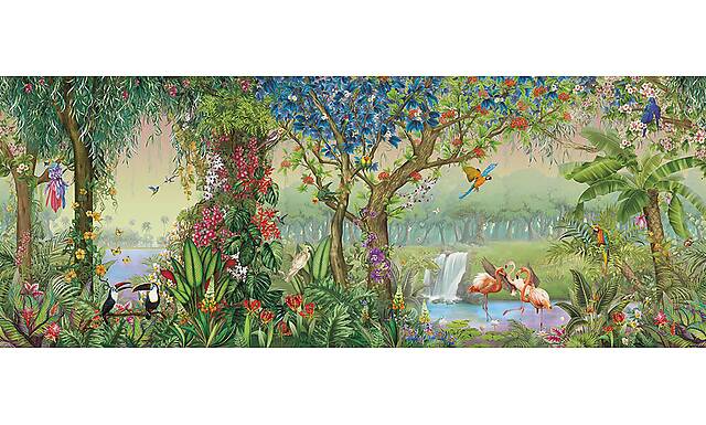 Панно из фотомозаики Тропики