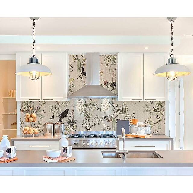 Панно из фотомозаики Птицы