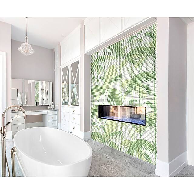 Панно из фотомозаики Тропики