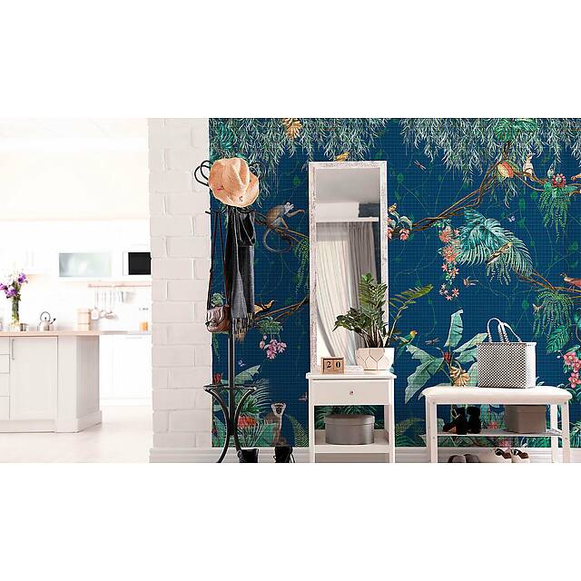 Панно из фотомозаики Тропики