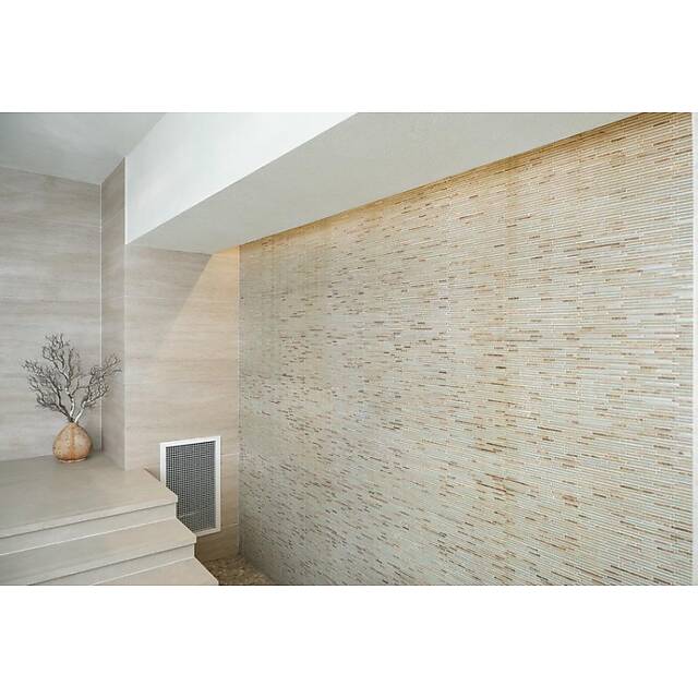 Мозаика из мрамора и стекла, серия Mix Pixel