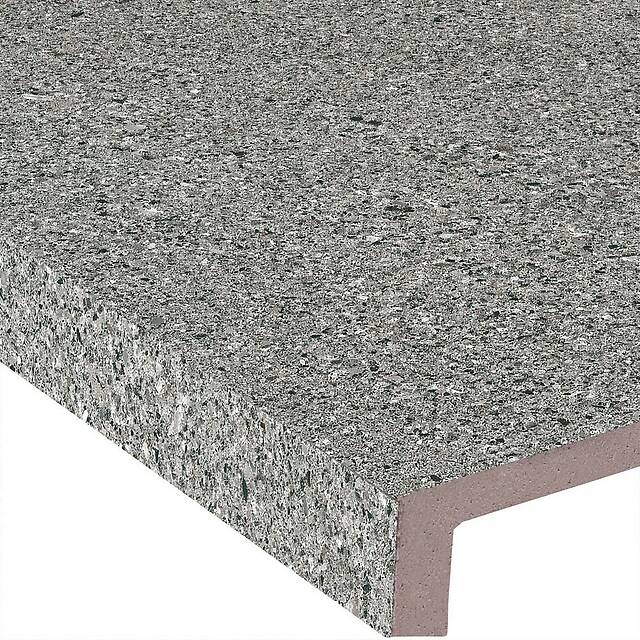 Ступень фронтальная из клинкера 33X33x4, серия Milan Gris