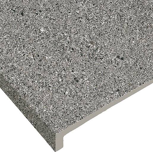 Ступень фронтальная из клинкера 33x120, серия Milan Gris