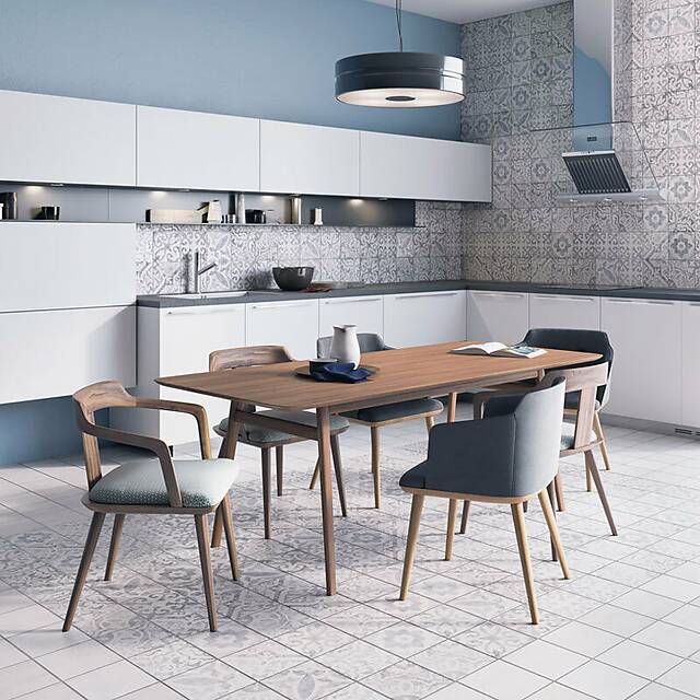 Напольная плитка из керамогранита, серия Siena