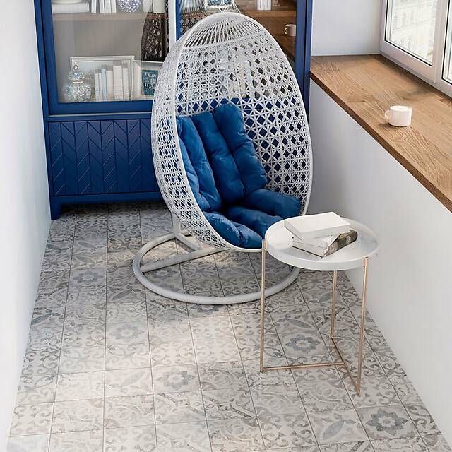 Напольная плитка из керамогранита, серия Siena