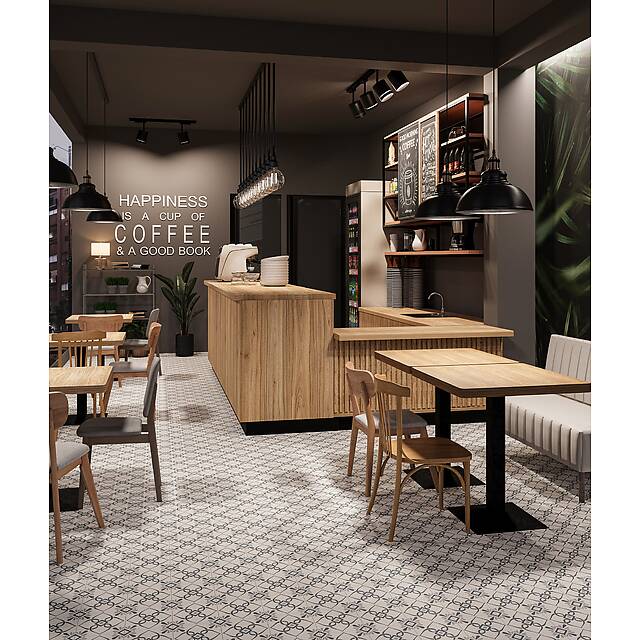 Напольная плитка из керамогранита, серия Siena