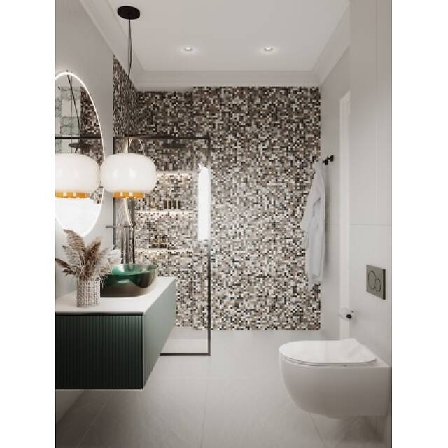 Стеклянная мозаика, серия Aqua Bona