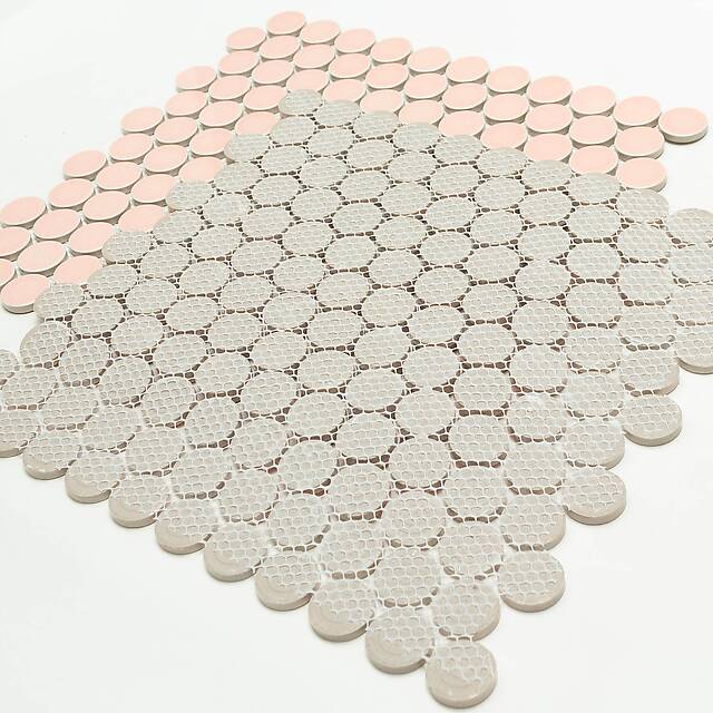 Керамическая мозаика серия Porcelain
