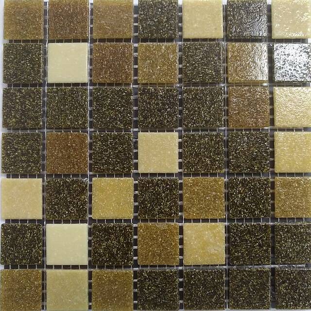 Стеклянная мозаика, серия Mix Rose (добор к растяжке - низ)