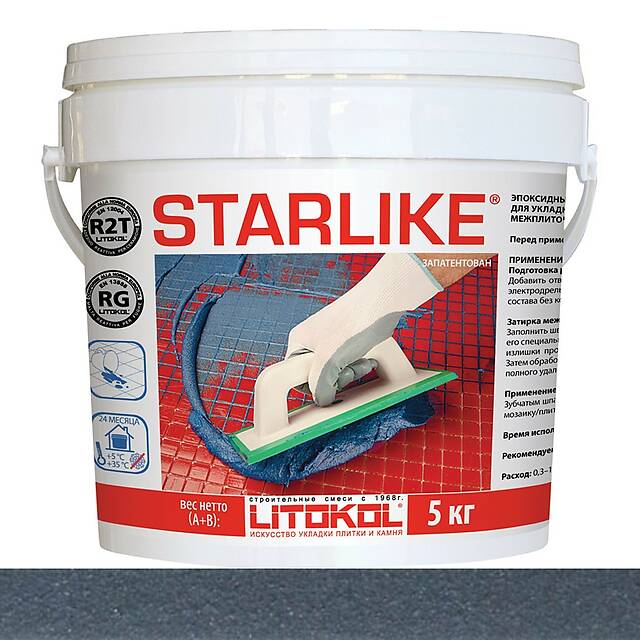 Эпоксидная затирка LITOCHROM S C.480 5 кг