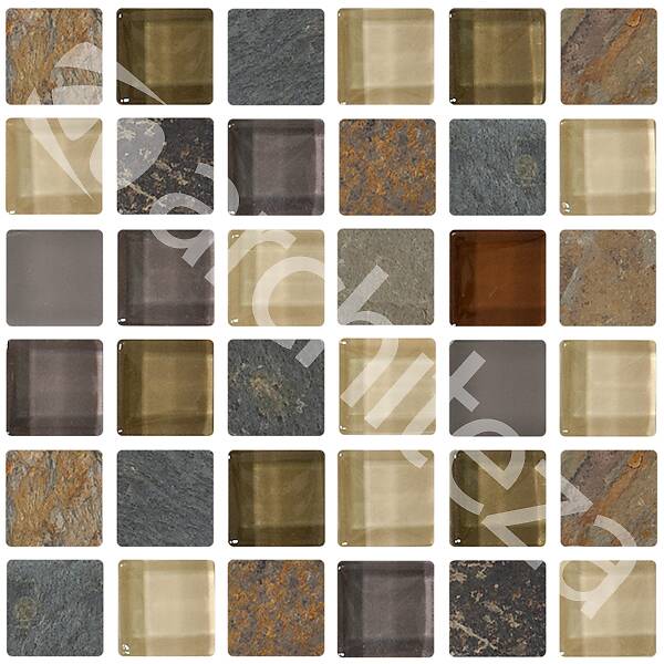 Мозаика из стекла и камня, серия Pantheon