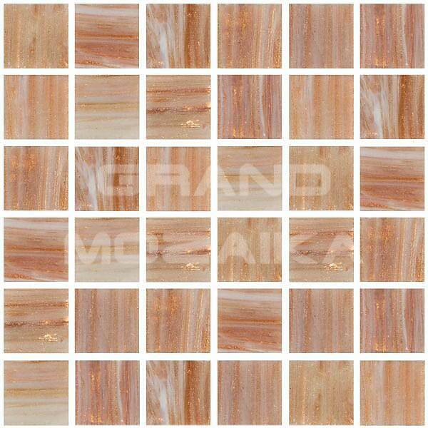 Стеклянная мозаика с авантюрином, серия Diamante