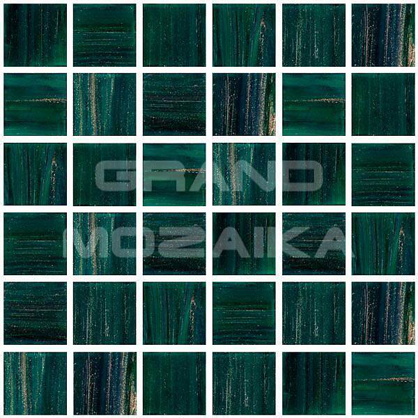 Стеклянная мозаика с авантюрином, серия Diamante