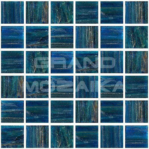 Стеклянная мозаика с авантюрином, серия Diamante