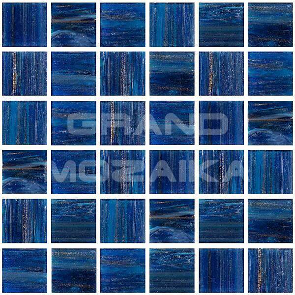 Стеклянная мозаика с авантюрином, серия Diamante